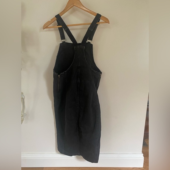 ASOS Supermom Maternity Jumper Denim Midi Dress like new worn a few times - Picture 3 of 6